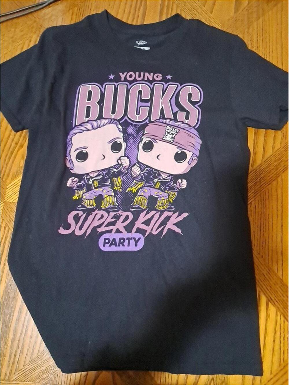 FUNKO‎ YOUNG BUCKS POPS TEE WRESTLING GREATEST TAG TEAM EVER.
